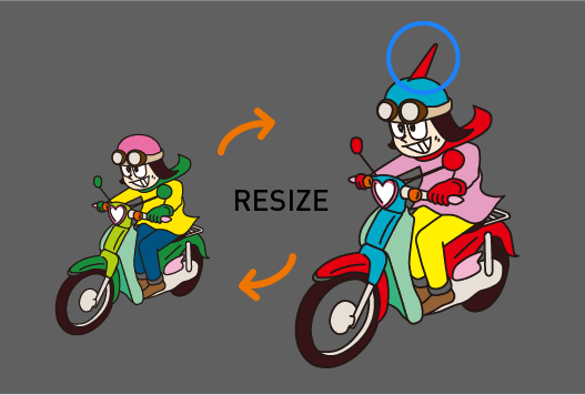 Design changes may alter the aspect ratio of two objects. In such cases, an alert will appear, and you can choose whether to match height or width.